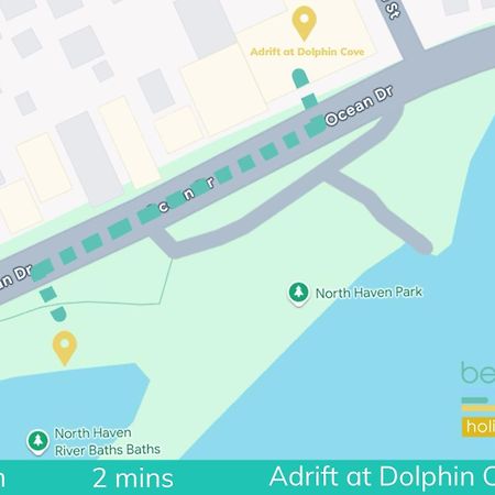 נורת' הייבן Adrift At Dolphin Cove Apt 5 - Riverfront Modern מראה חיצוני תמונה